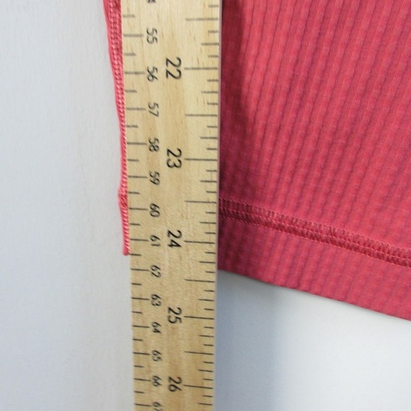 Lululemon Women's V-Waist Yoga Tight 25" Grid Texture 6 Vintage Rose Stretch 184 - Picture 7 of 10